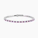 Mabina Donna - Bracciale Bracciale tennis con rubini sintetici TENNIS CLUB - 533457-17