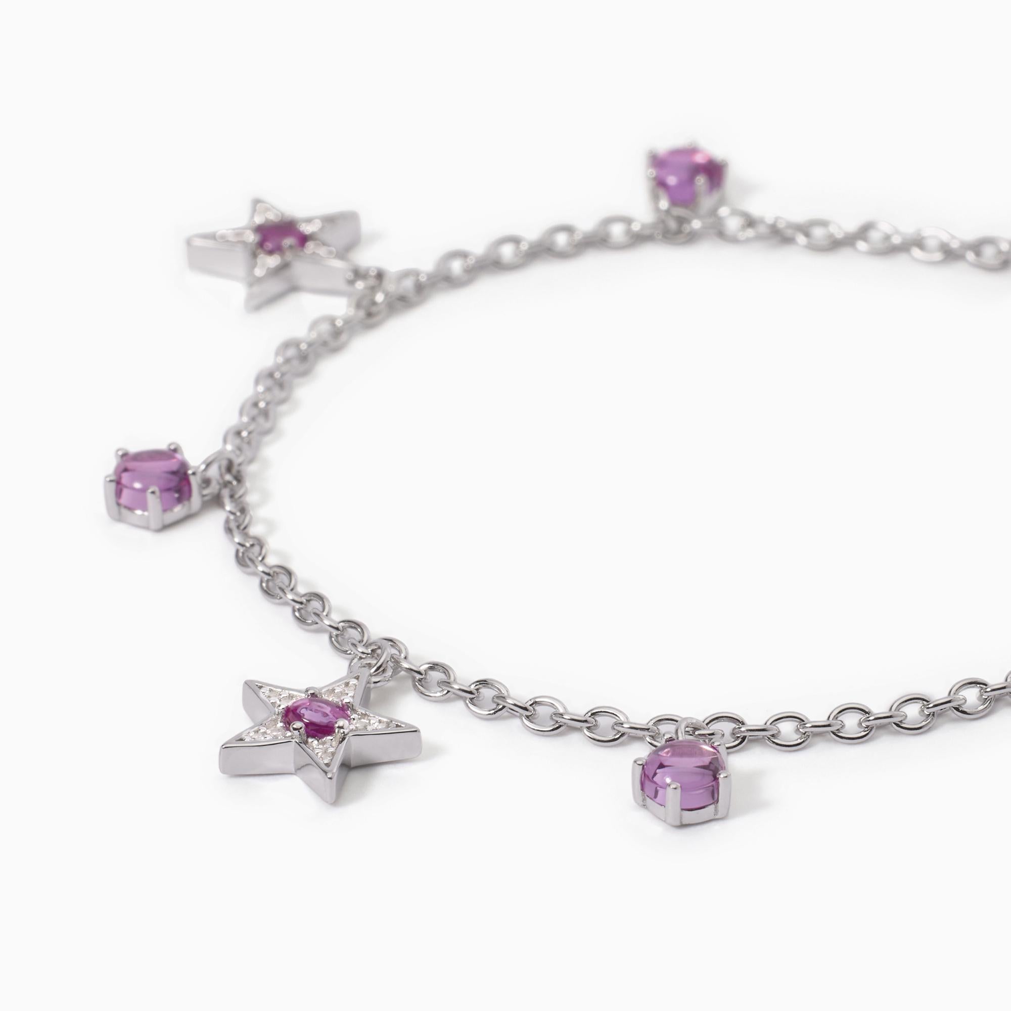 Mabina Woman - STARLET multicharm star bracelet - 533649