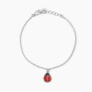 Mabina Junior - Bracciale in argento con coccinella FORTUNELLA - 533777