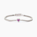 Mabina Donna - Bracelet tennis femme avec tourmaline synthétique LOVE AFFAIR - 533838-16