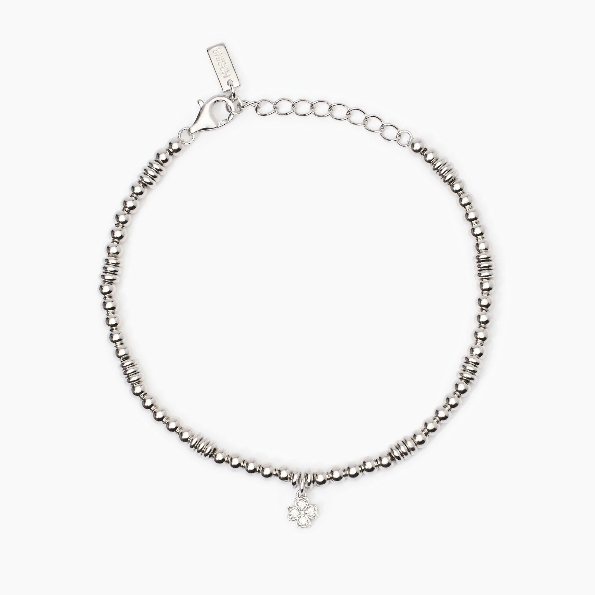 Mabina Donna - Bracciale donna in argento con quadrifoglio LITTLE MIX - 533841