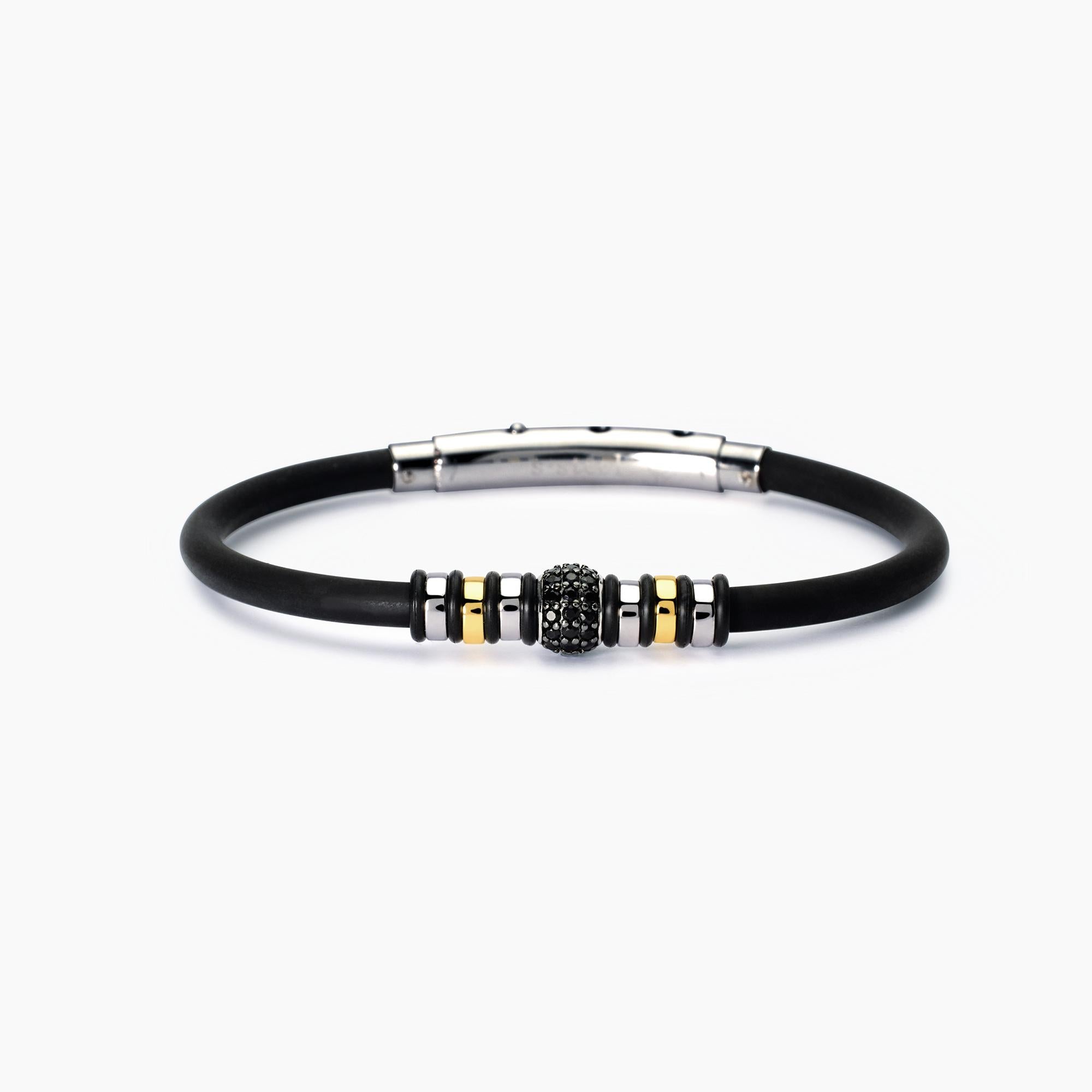 Mabina Uomo - Bracciale uomo in silicone Smarter - 533851