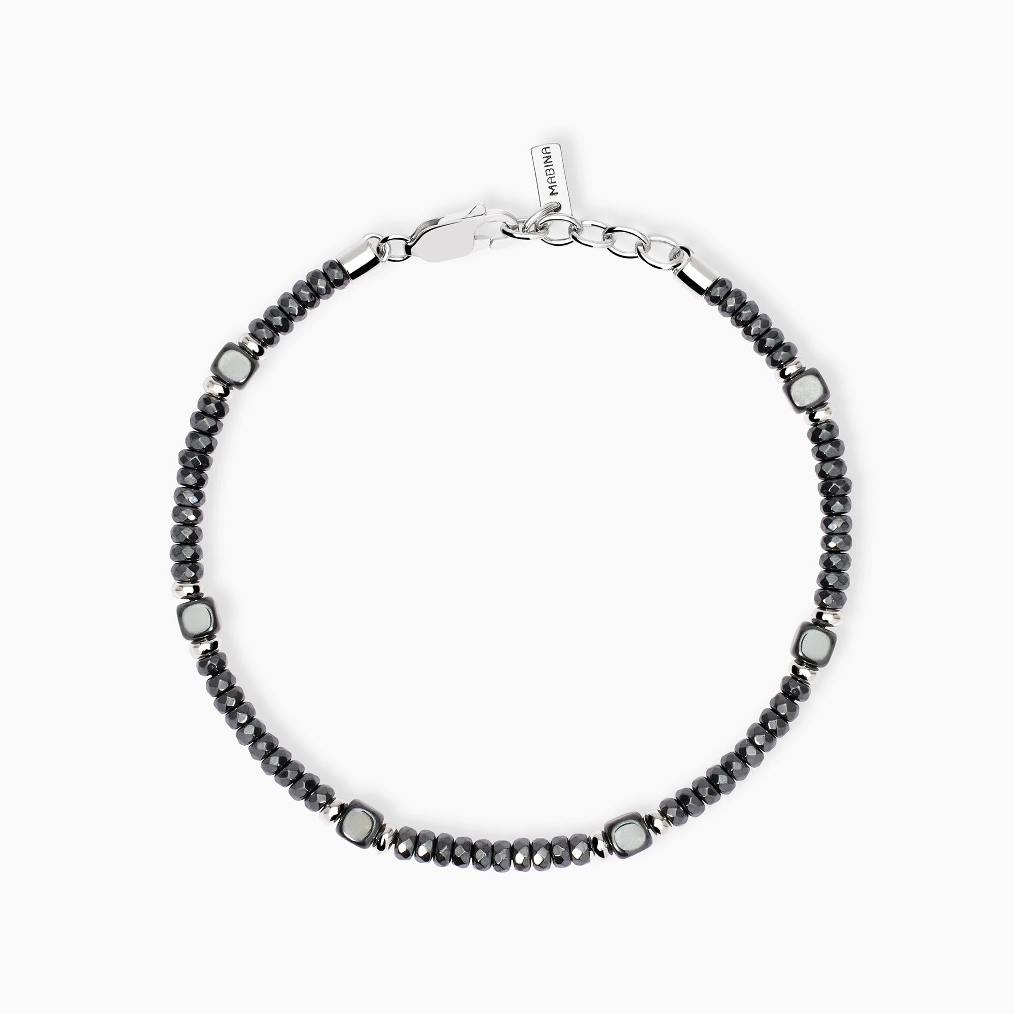 Mabina Uomo - Herrenarmband mit ROUTE 66-Unterlegscheiben - 533855