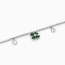 Mabina Donna - Bracciale in argento con quadrifoglio CERCAMI - 533878