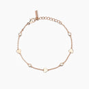 Mabina Donna - Bracciale con cuori e zirconi Sky Love- 533886