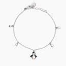 Mabina Junior - Bracciale bimba con pinguino e stelline Sig. Pinguino - 533918