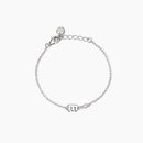 Mabina Junior - Bracciale neonato con lettera E Welcome Baby - 533925E