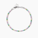 Mabina Junior - Bracciale con corindone sintetico e zirconi Mini Tennis - 533936