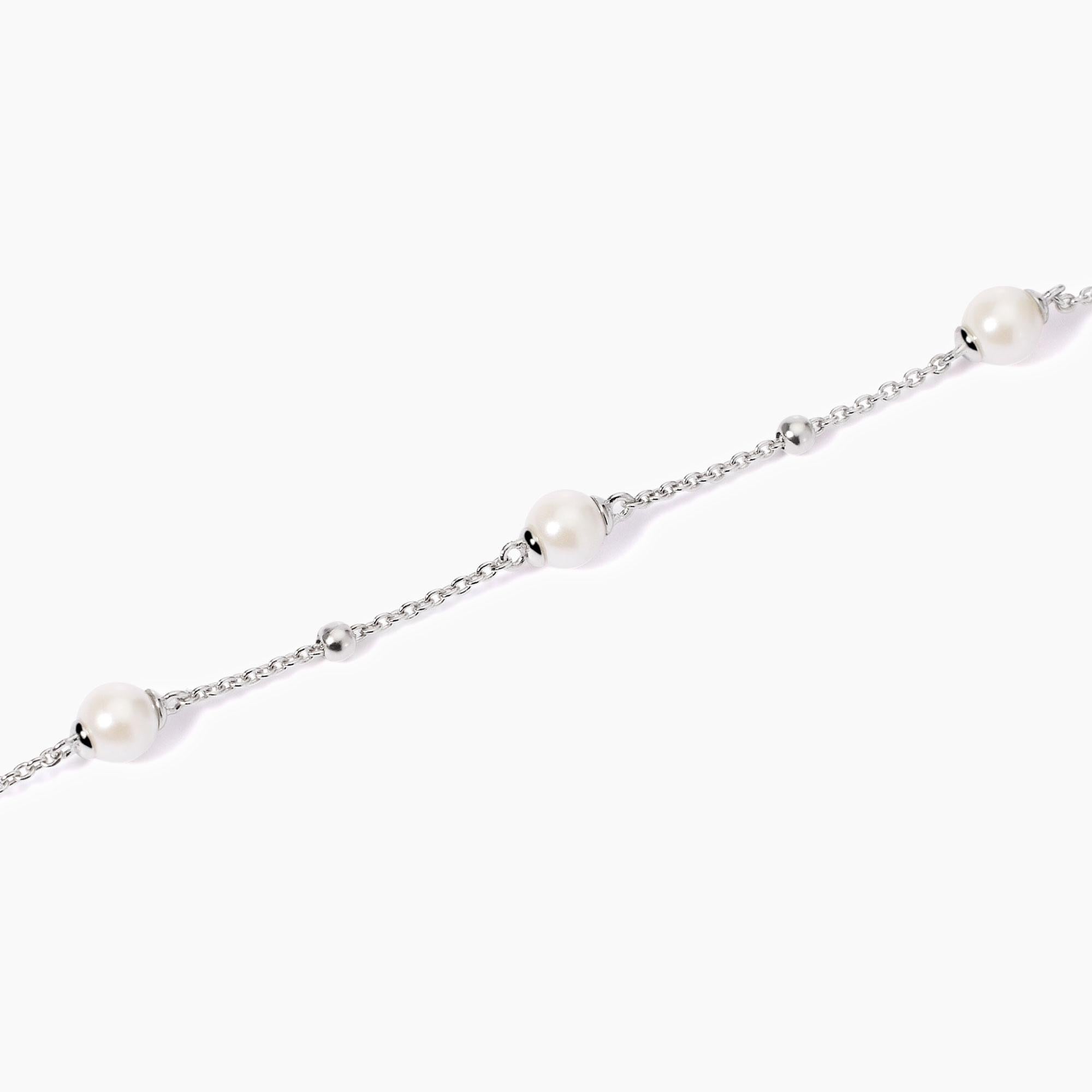 Mabina Donna - Bracciale in argento con perle conchiglia Duchessa - 533938