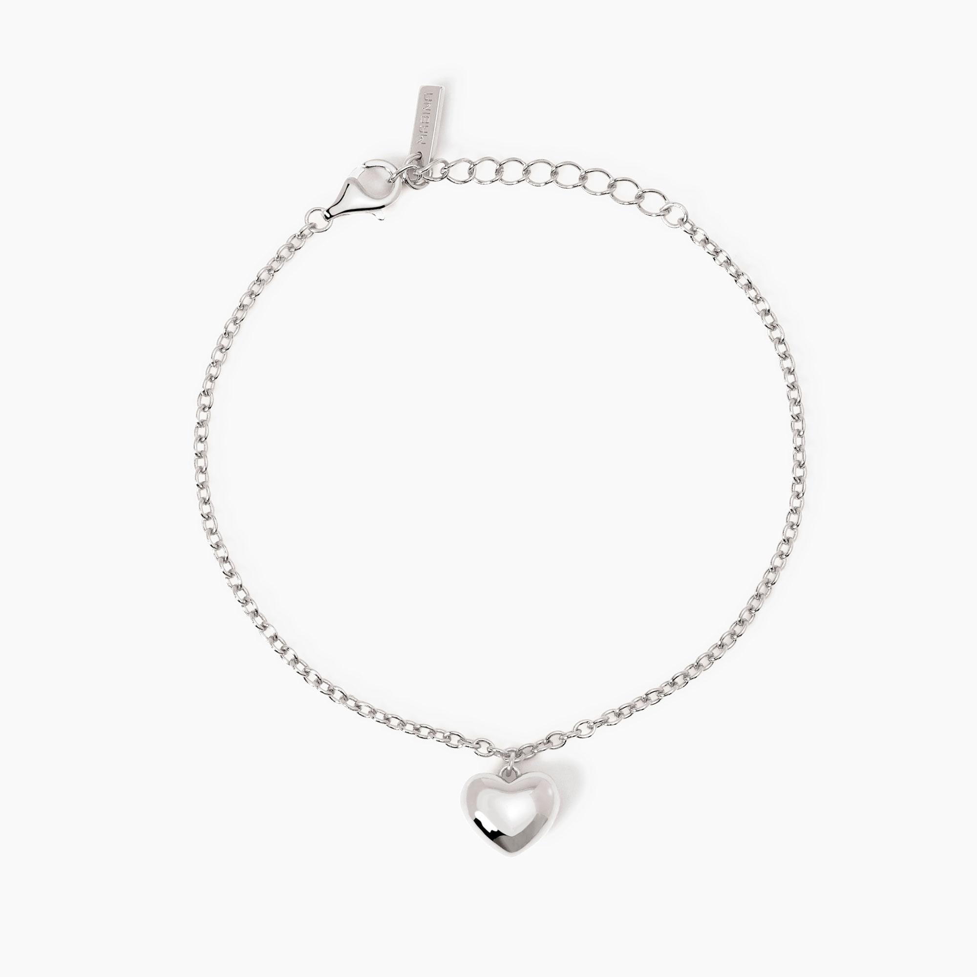 Mabina Donna - Bracciale in argento con ciondolo cuore Feeling - 533950