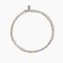 Mabina Uomo - Bracciale regolabile con elementi placcati oro California - 534003