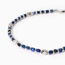 Mabina Uomo - Bracciale da uomo in argento e sodalite blu California - 534005