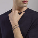 Mabina Uomo - Bracciale da uomo in argento e sodalite blu California - 534005