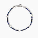 Mabina Uomo - Bracciale da uomo in argento e sodalite blu California - 534005