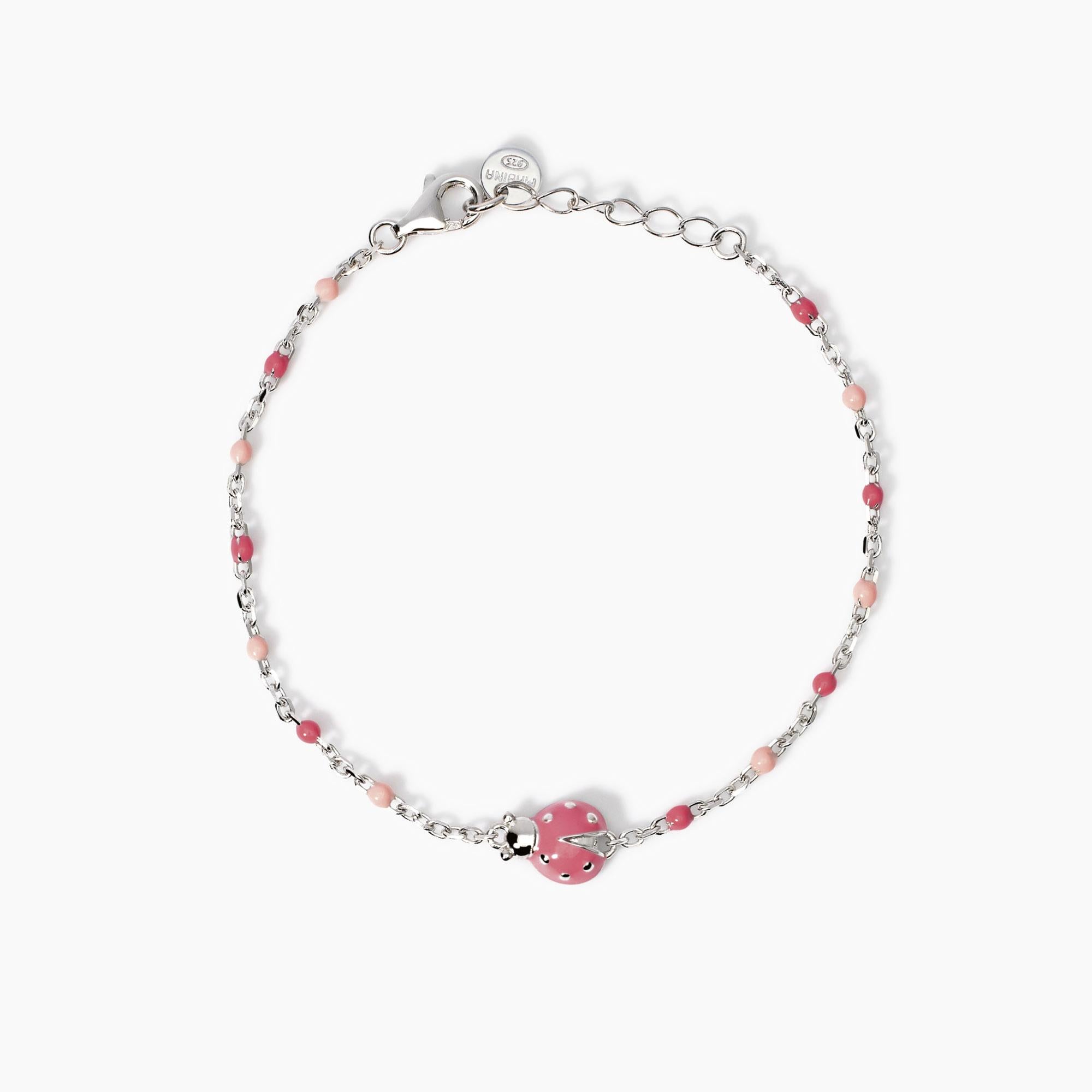 Mabina Junior - Bracciale da bimba con coccinella Fortunella - 534025