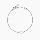 Mabina Donna - Bracciale con charm bimbo in argento e diamanti lab-grown, 0.04ct - 534066