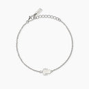 Mabina Donna - Bracciale con charm bimba in argento e diamanti lab-grown, 0.04ct - 534067