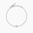 Mabina Donna - Bracciale quadrifoglio in argento e diamanti lab-grown, 0.04ct - 534070