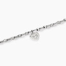 Mabina Donna - Bracciale in argento con sfere e ciondolo cuore - 534097