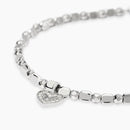 Mabina Donna - Bracciale in argento con sfere e ciondolo cuore - 534097