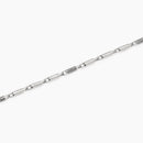 Mabina Uomo - Bracciale regolabile con cilindri lucidi e incisioni nere ROLLER - 534121