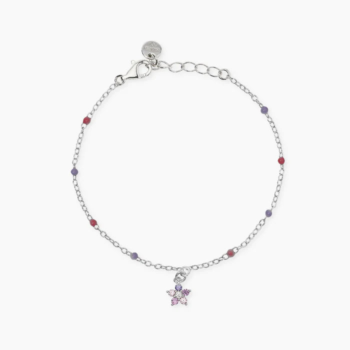 Mabina Junior - Bracciale multicolor bambina con fiore - FUN FLOWER - 534128