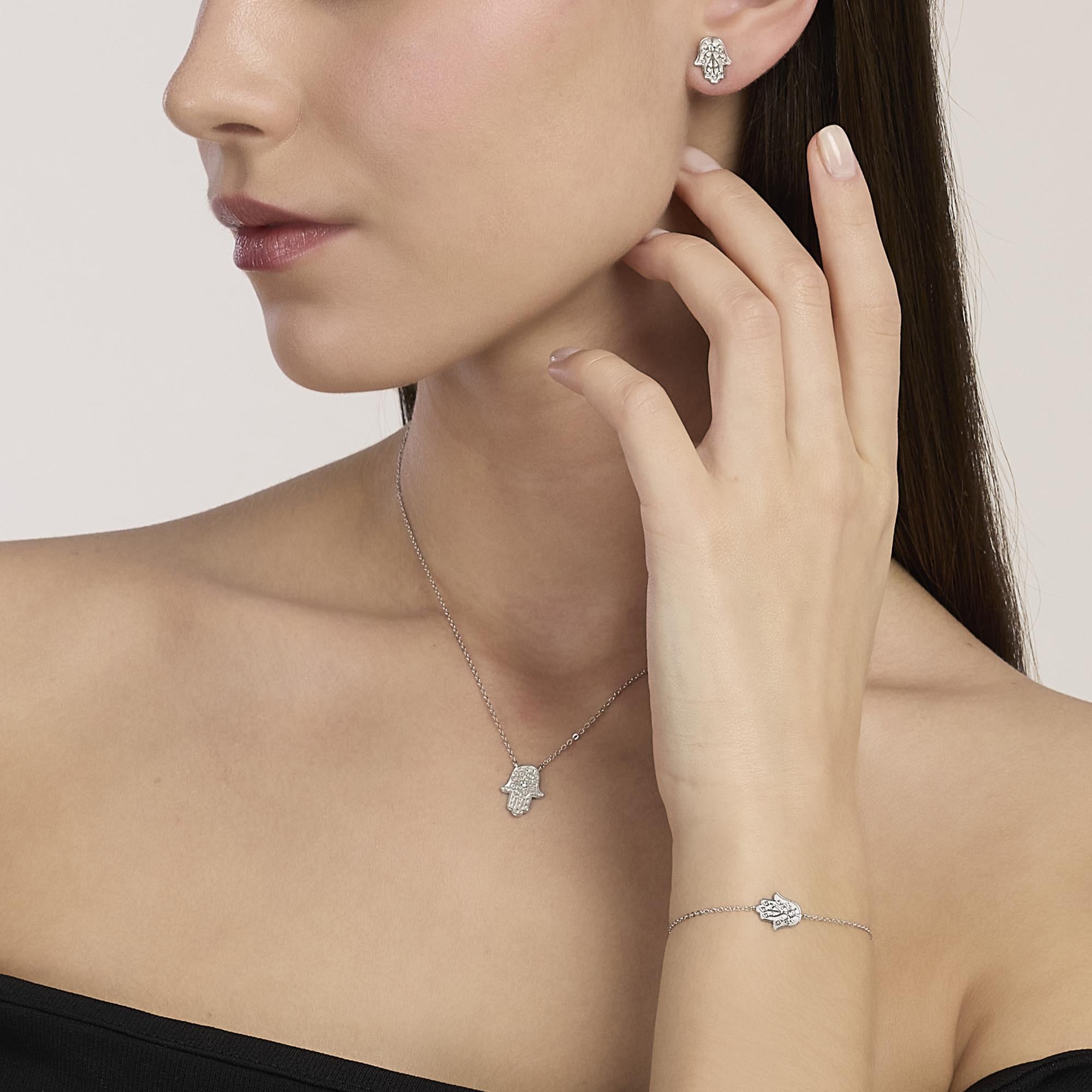 Mabina Donna - Bracciale in argento con mano di Fatima POSITIVE ENERGY - 534164