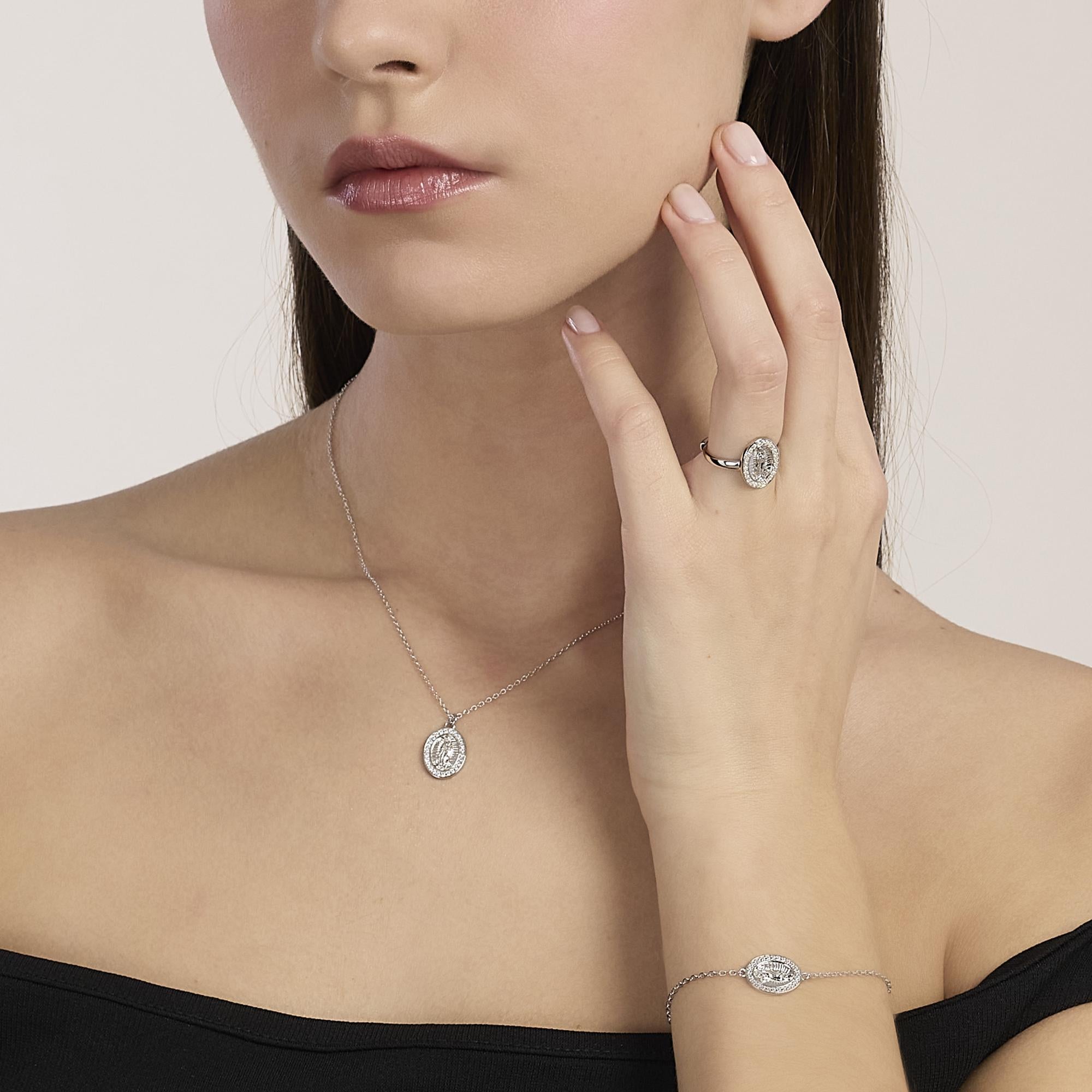 Mabina Donna - Bracciale in argento con Madonnina LADY MADONNA - 534165