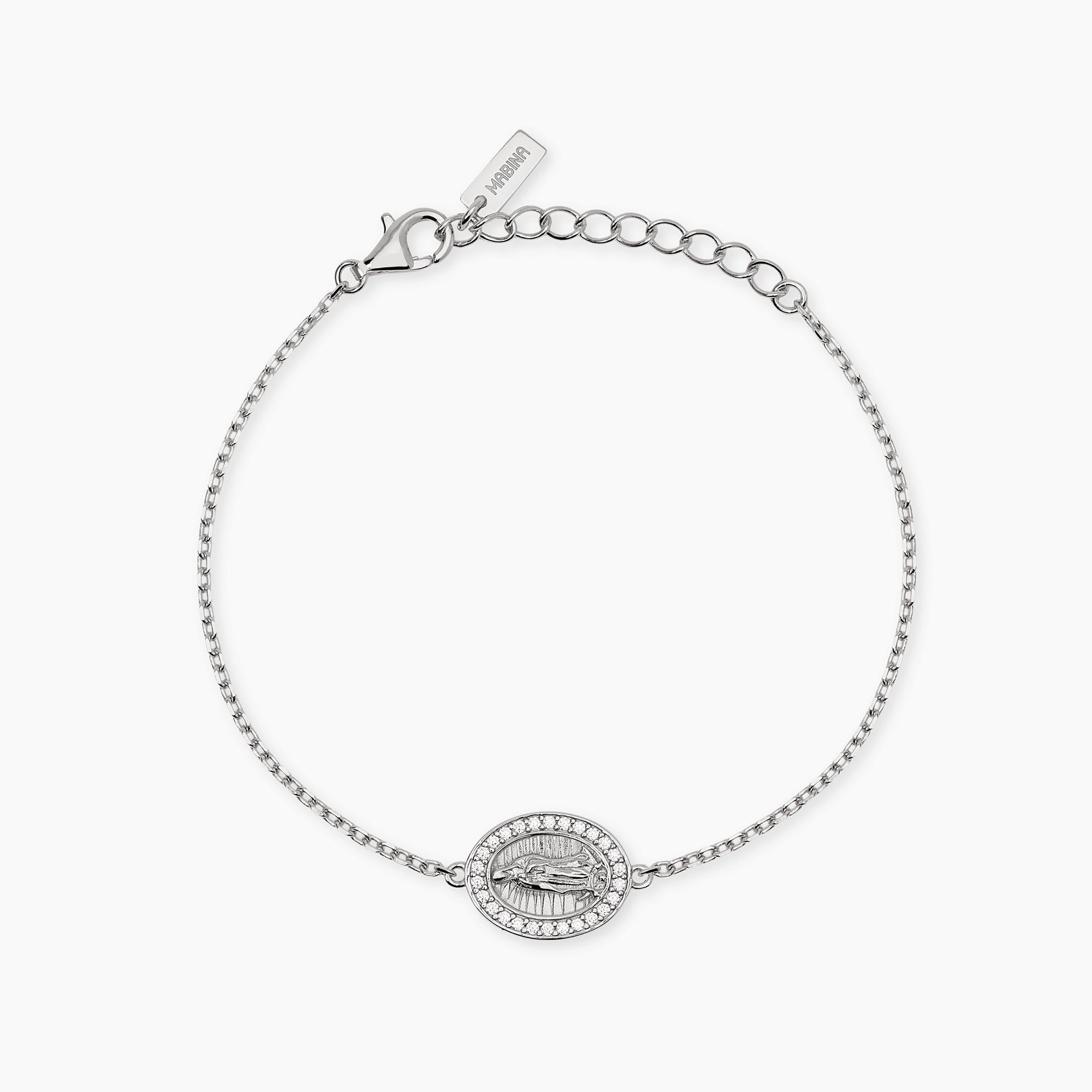 Mabina Donna - Bracciale in argento con Madonnina LADY MADONNA - 534165