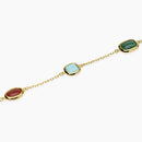 Mabina Donna - Bracciale in argento dorato con pietre multicolor GIULIETTA - 534173