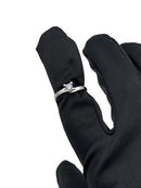 Anello solitario Giorgio Visconti in oro bianco 18KT e diamante centrale, 0.24ct - AB15554E