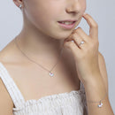 Mabina Junior - Girocollo in argento con UNICORNO MAGICO - 553617