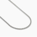 Mabina Man - Silver necklace with spike chain EVERY DAY - 553631