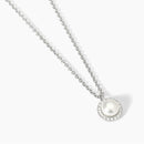 Mabina Woman - Silver necklace with cultured pearl and zircons MILANESIENNE - 553674