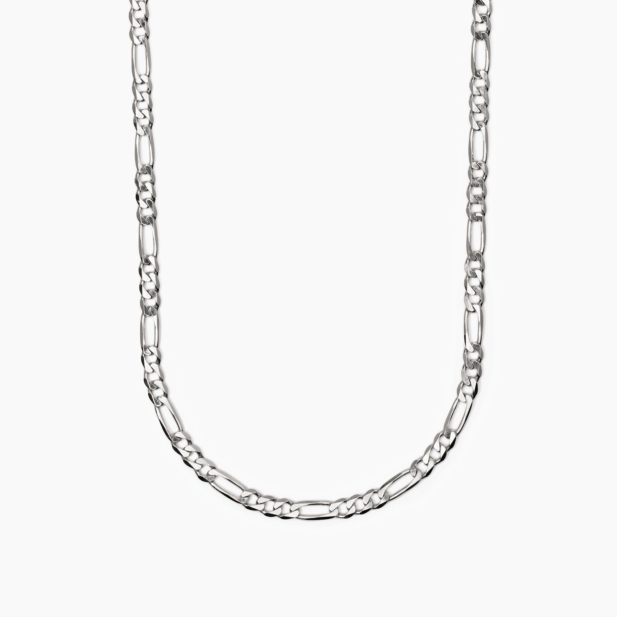 Mabina Uomo - Collana uomo in argento con catena Millennium - 553677