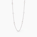 Mabina Donna - Girocollo con cuori e perle Sky Love - 553705