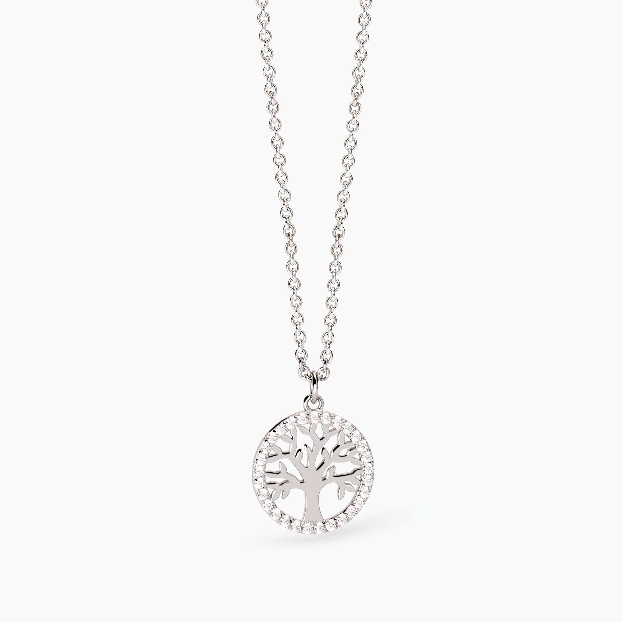 Mabina Donna - Girocollo in argento con albero della vita Albero Della Vita - 553731