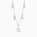 Mabina Donna - Girocollo in argento con ciondolo fiore Incantesimo - 553747