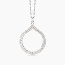 Mabina Donna - Girocollo in argento con pendete goccia in zirconi Penelope - 553783