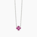 Mabina Donna - Girocollo con ciondolo fiore rosa Jasmine - 553796