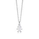 Mabina Donna - Collana bimbo in argento e diamanti lab-grown, 0.04ct - 553801