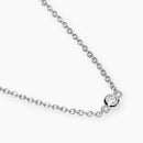 Mabina Donna - Collana con punto luce tondo in diamante lab-grown 0,03 carati, 0.14ct - 553806