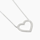 Mabina Donna - Girocollo con cuore in zirconi VERA - 553832