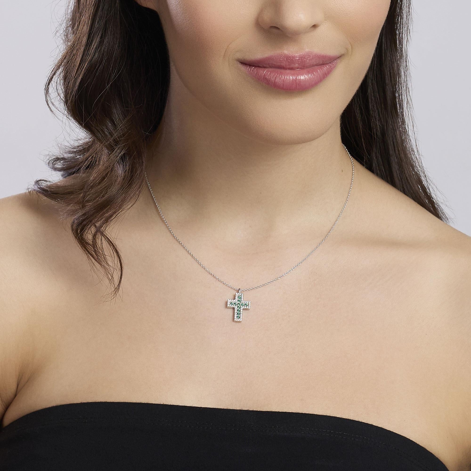 Mabina Donna Girocollo con croce, SAVE THE QUEEN - 553846