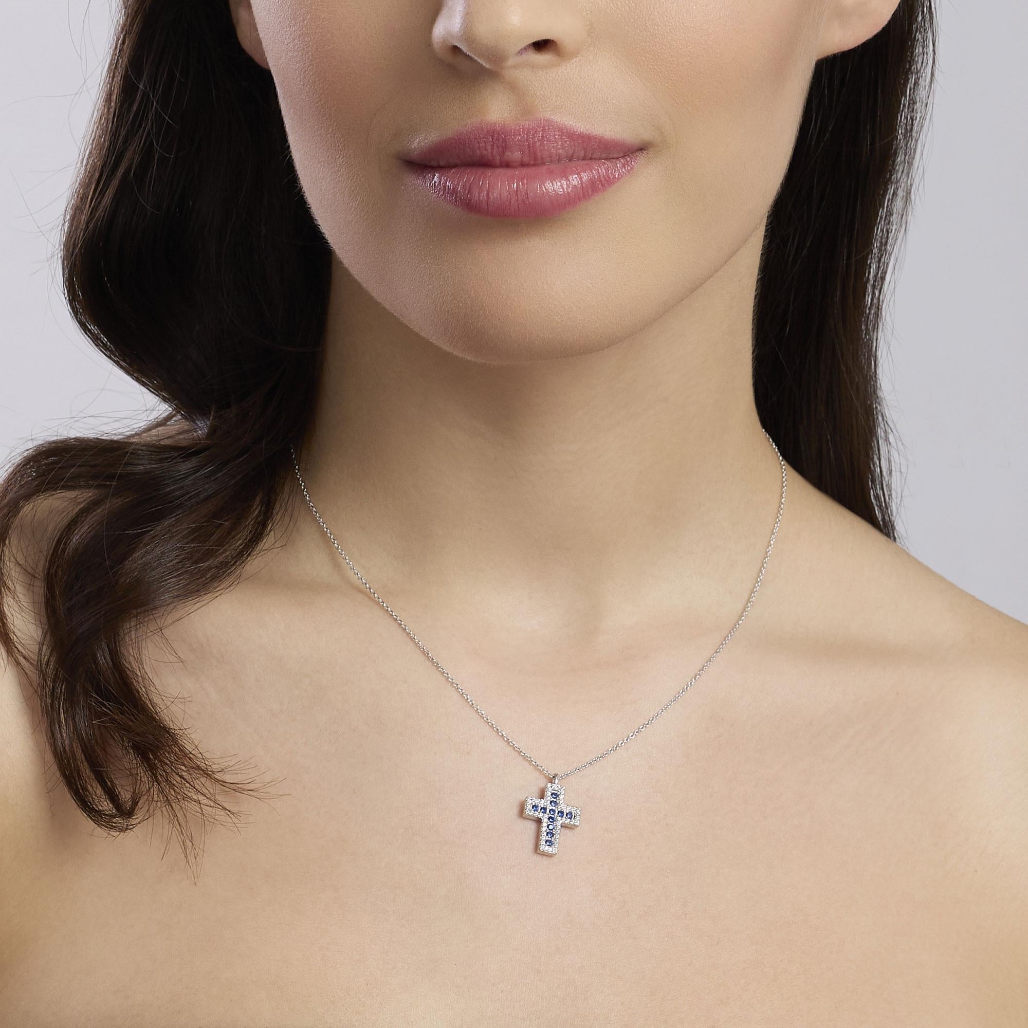 Mabina Donna Girocollo con croce, SAVE THE QUEEN - 553848