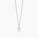 Mabina Donna - Girocollo con pendente con zirconi taglio cuore ROUGE - 553858