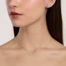 Mabina Donna - Girocollo in argento con elemento in zirconi - BELLA DI NOTTE - 553888