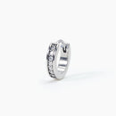 Mabina Uomo - Orecchino a cerchio da uomo con zirconi bianchi MONOMANIA - 563530