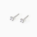 Mabina Donna - Monorecchino a cerchio ROSATO con pavé MONOMANIA - 563505