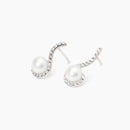 Mabina Woman - Earrings with pearls and zircons SINFONIA - 563778